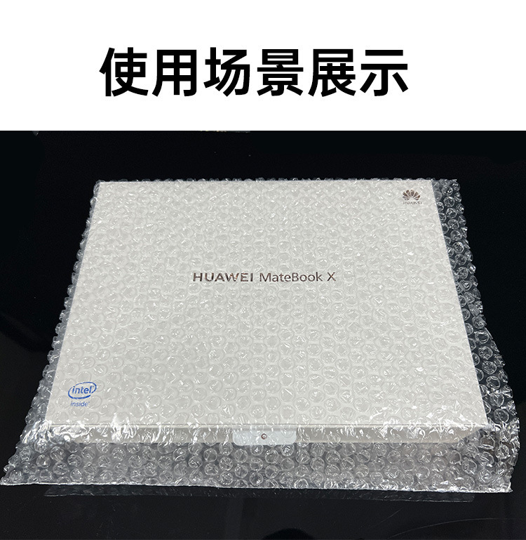 Double-layer thickened shockproof and drop-resistant bubble bags, transparent foam bags, express delivery bags, wholesale foam bubble film bubble bags pic 14