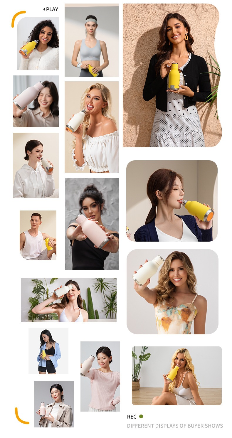 厂家批发儿童卡通可爱高颜值保温杯创意个性公仔头不锈钢保温杯详情16