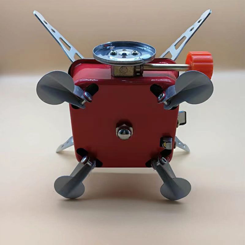 厂家直供户外迷你便携式小方炉野营折叠卡式炉瓦斯燃气野炊炉具详情6