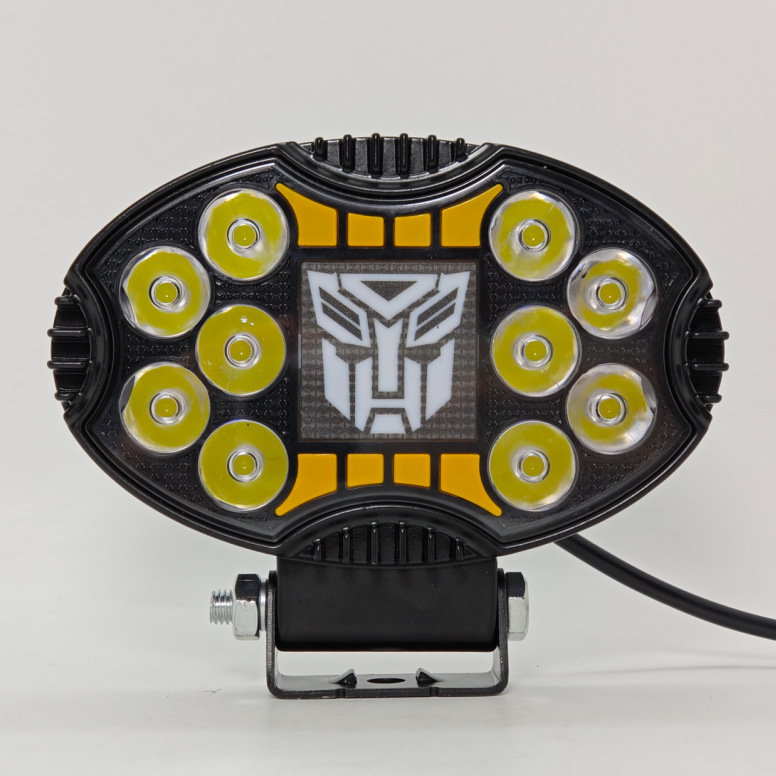 Round 4-inch square with daytime running lights, LED work lights, off-road vehicle spotlights, headlights and truck headlights pic 8