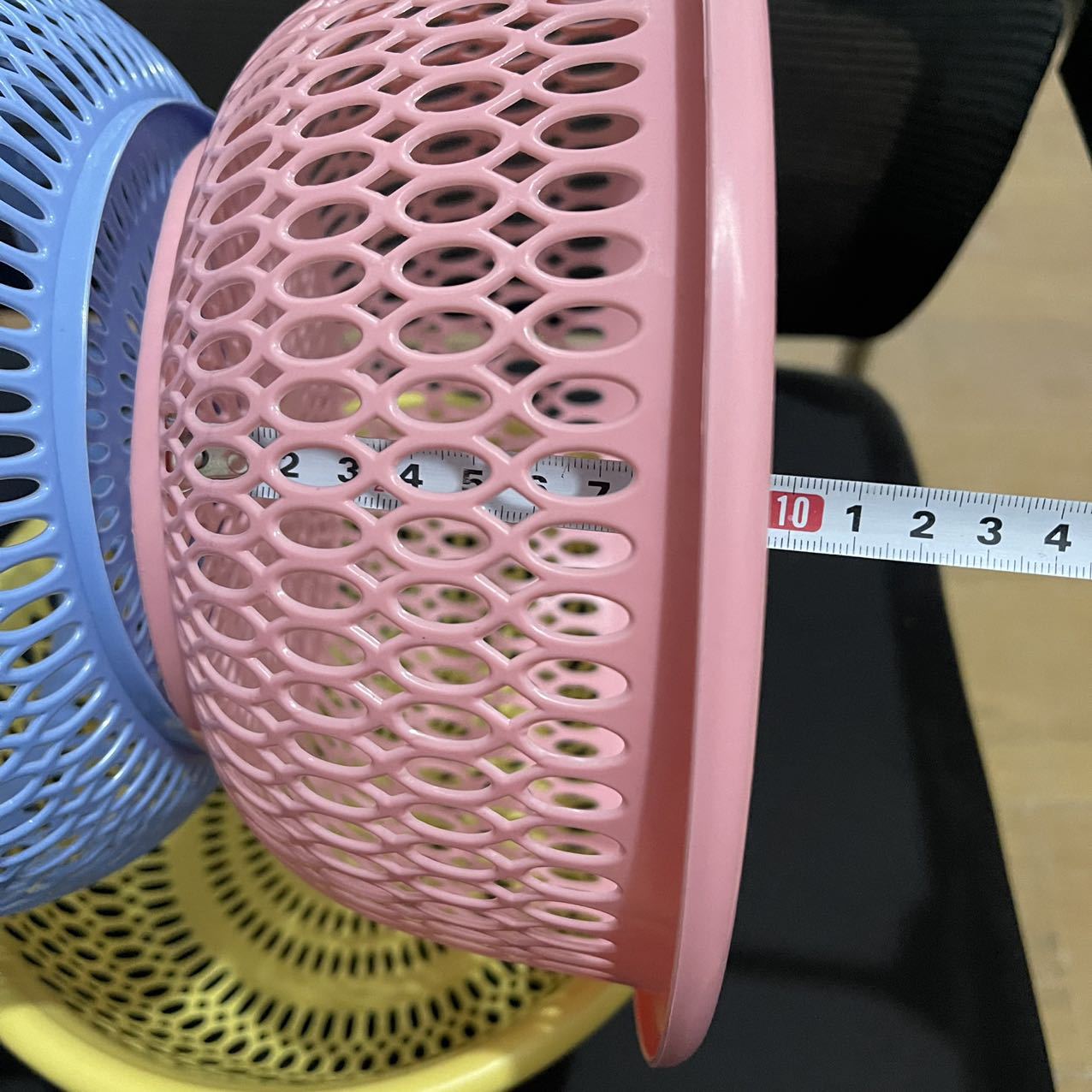 【 Zone 1-8 】8632 draining basket 320 per box, 8632 draining basin, plastic set, fruit washing basin, sink, Storage basket, Tableware, vegetable washing basin, vegetable basket pic 1