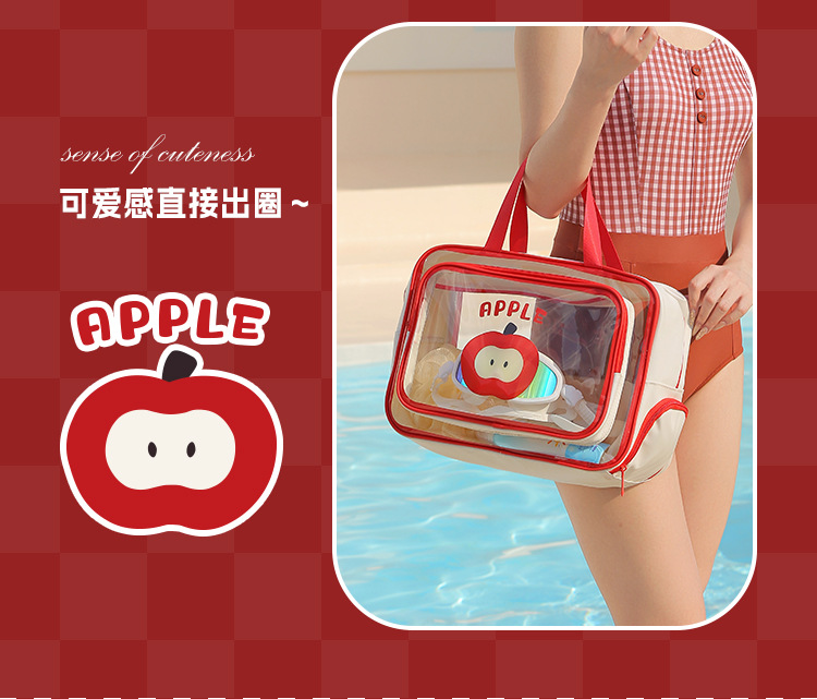 游泳收纳包防水大容量洗漱包干湿分离泳衣沙滩包鞋仓款运动健身袋详情5