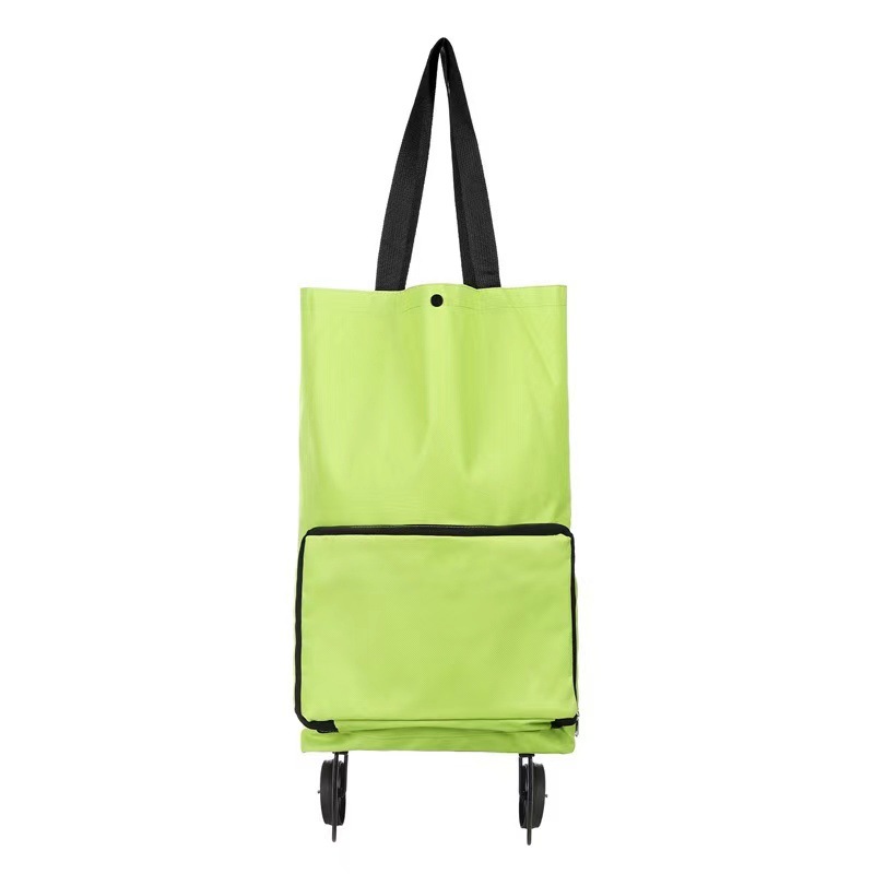 Wholesale towing bags, supermarket shopping carts, folding wheel bags, household hand-held portable towing carts, shopping bags pic 10