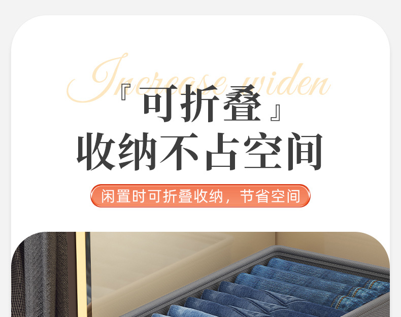 纯灰色无隔层收纳盒衣物裤子抽屉式多功能宿舍整理玩具衣服收纳箱详情16