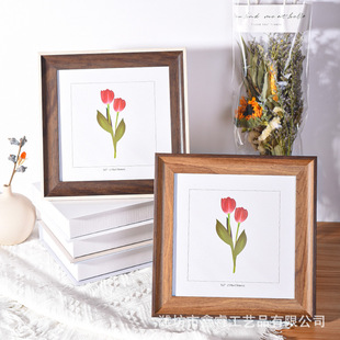 美式简约相框6寸7寸8寸书法摆件A4摆台影楼婚纱照挂墙8开画框批发详情7