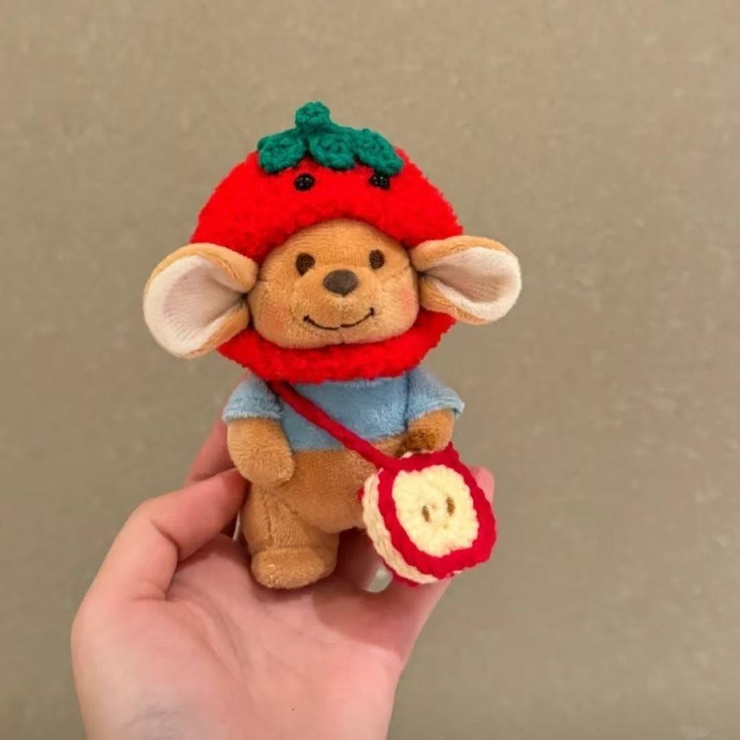 Kangaroo Dongdi Little Bean plush toy bag pendant car keychain as a birthday gift for my girlfriend and best friend Little Bean pic 5