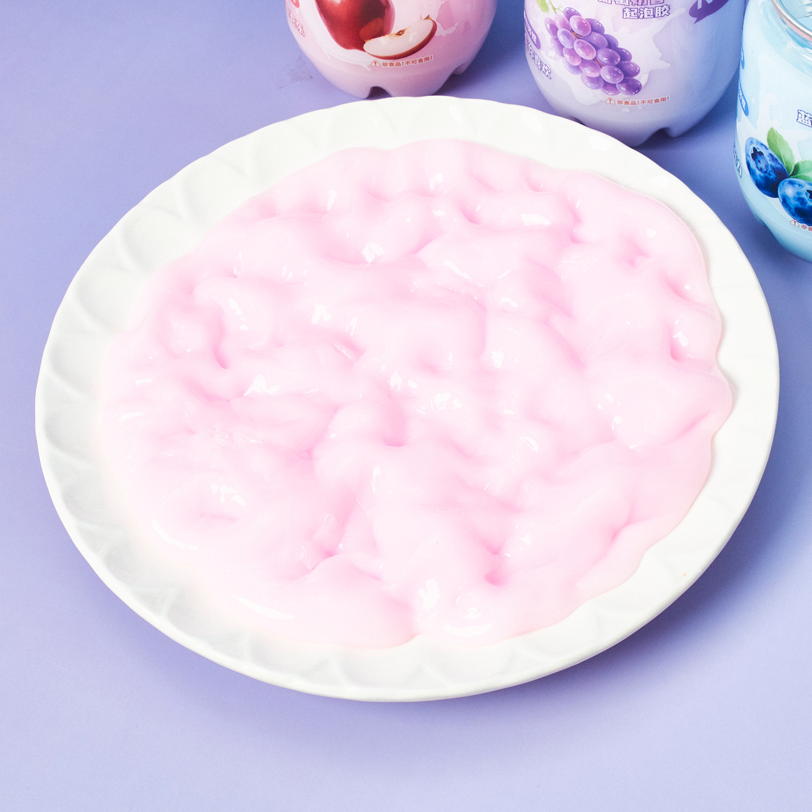 儿童史莱姆水果奶昔起泡胶不粘手超高颜值彩泥玩具水晶泥厂家直销详情12