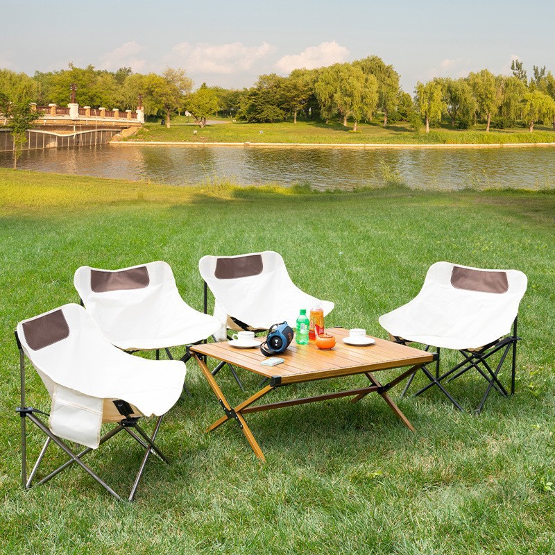 户外露营折叠克米特椅子月亮椅便携轻便户外椅钓鱼露营沙滩椅详情15