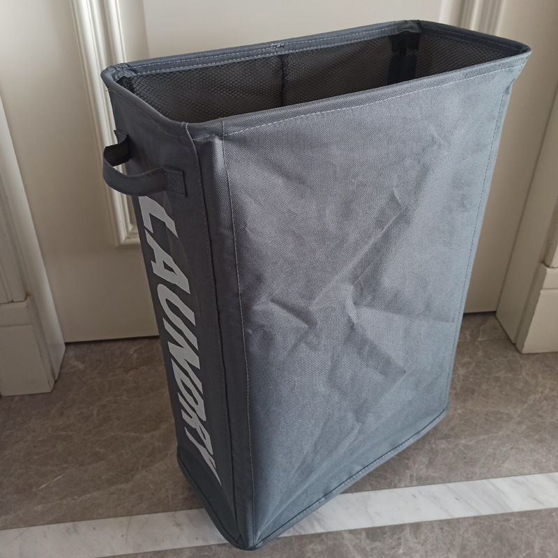 可折叠牛津布洗衣篮卫浴脏衣篓瑜伽垫收纳篮脏物篮便携洗衣篮详情12