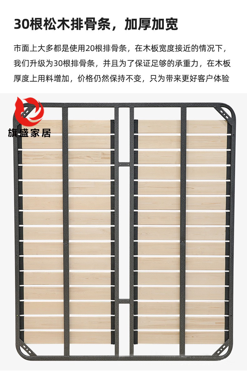 意式极简真皮床现代简约轻奢皮床双人床小户型实木软包主卧皮艺床详情26