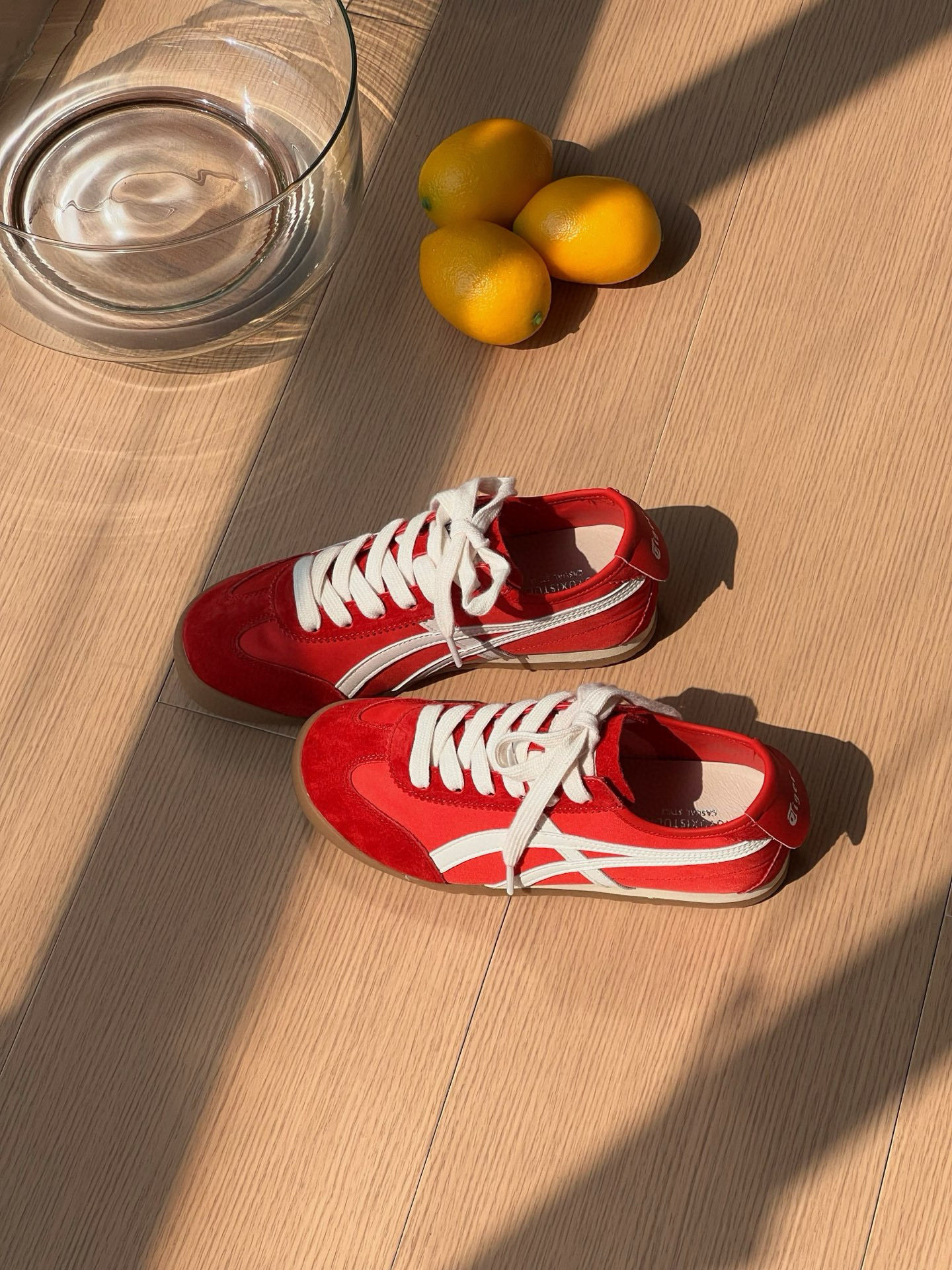 Leather retro red De Xun shoes for women, 2025 new style American flat sports Forrest Gump casual shoes, cowhide white sneakers pic 24