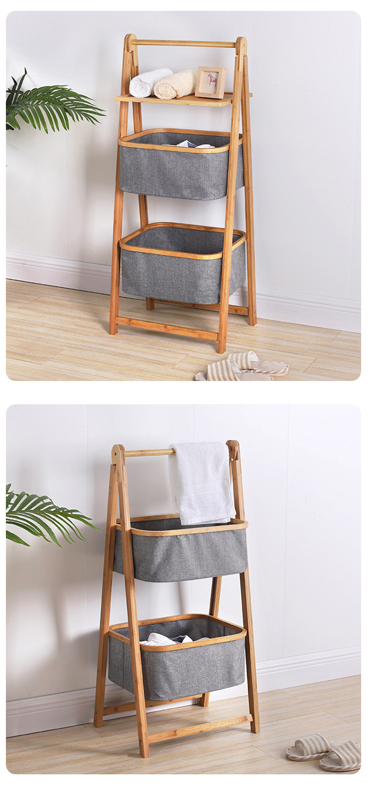 绵羊油木质双层收纳架不锈钢沥水杯架小推车储物架塑料宿舍装饰好物详情6