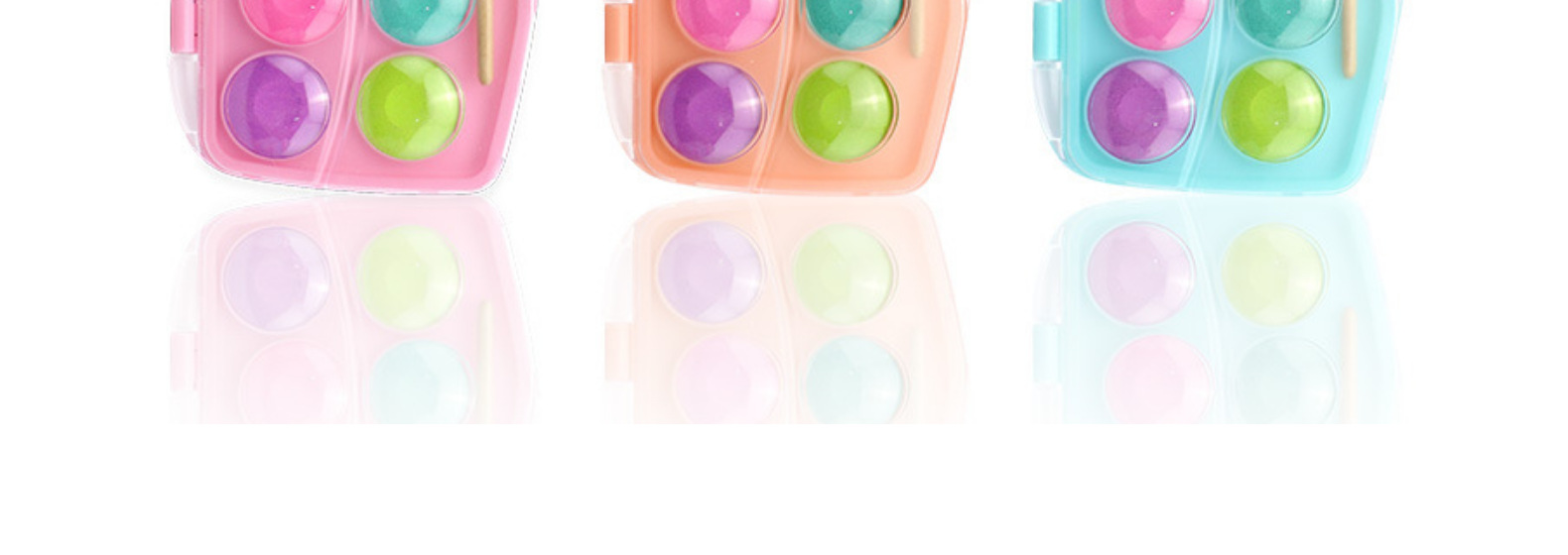 Yalong wholesale no tóxico macaron 12 colores rápido secado soluble en agua gouache pigmento para niños pintura pic 2