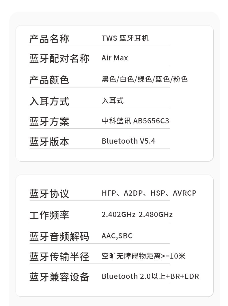 Wholesale of true wireless Bluetooth headphones 2024 In-ear gaming and calling Bluetooth headphones TWS pic 23