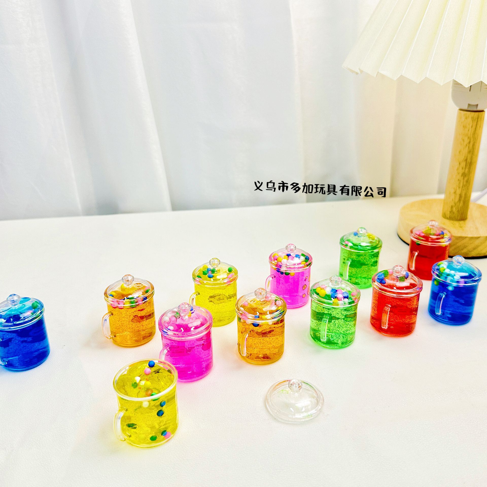 48入膨胀马克杯起泡胶迷你水晶泥儿童玩具史莱姆创意粘土不粘手详情5