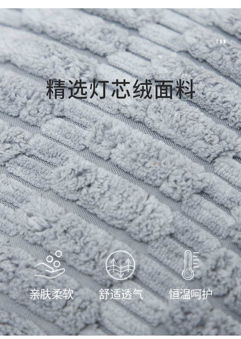 Corduroy wheat ear grain pillowcase, ins plush corn kernel pillow, sofa headboard, waist pillow, living room and bedroom cushion pic 3
