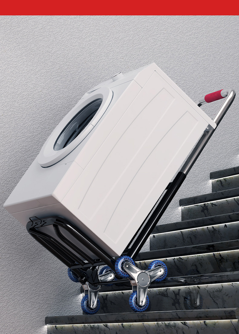 小拉车折叠搬运家用神奇拖车买菜购物车拉货手推车便携行李拉杆车详情4