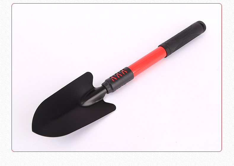 园艺加长铲子种花种菜松土铁锹小铁铲子家用挖土沙滩赶海花铲工具详情17