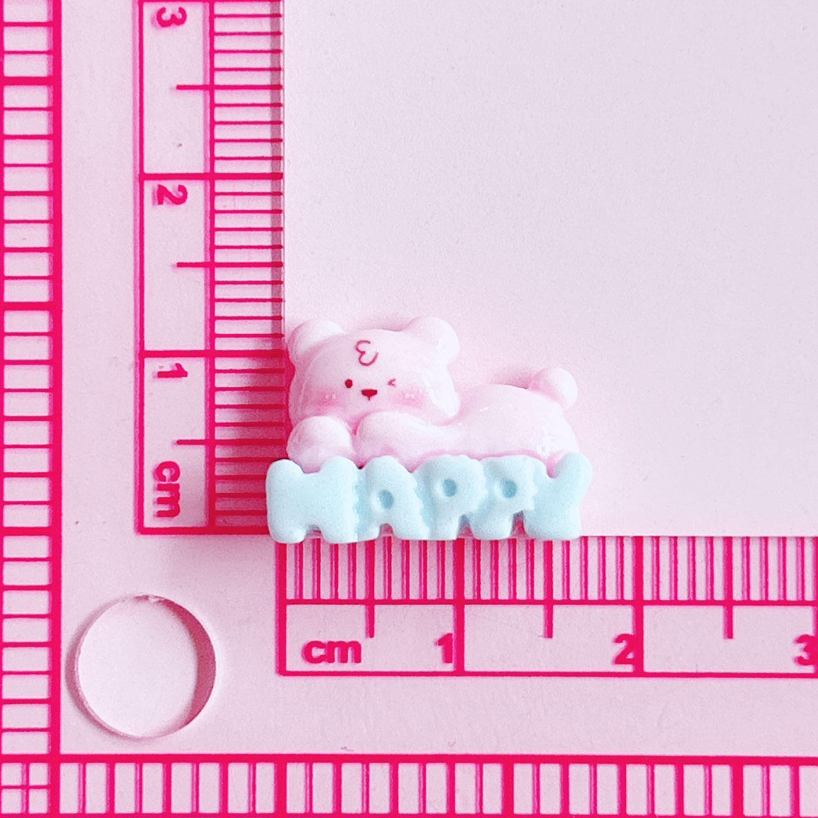 xn Lazy and Cute Little Bear happy Series diy Hair clip Accessories Decoration Handcrafted matching material patches pic 13
