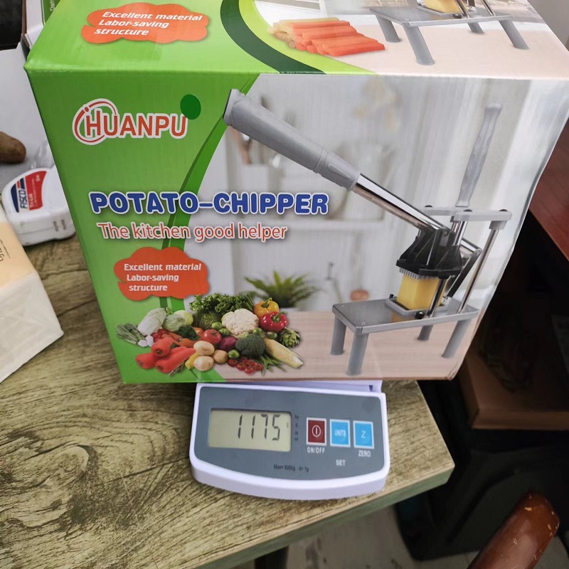 2024 New model French fries machine, all-stainless steel household potato slicer, cucumber slicer, slicer pic 4