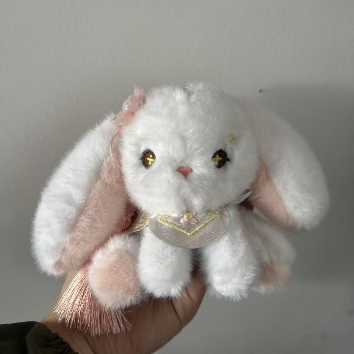 Chinese-style rabbit plush pendant, cute drooping ear rabbit, ancient-style doll bag hanging decoration, toy doll, keychain doll pic 5