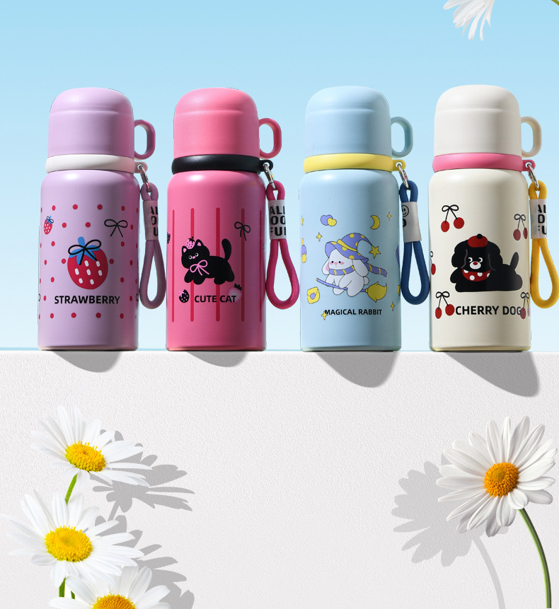 双饮保温杯儿童壶316男女不锈钢水杯水壶吸管杯子大容量定制礼品详情27