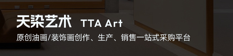 跨境热销手绘油画 波浪风景挂画轻奢壁挂玄关客厅卧室装饰画详情1