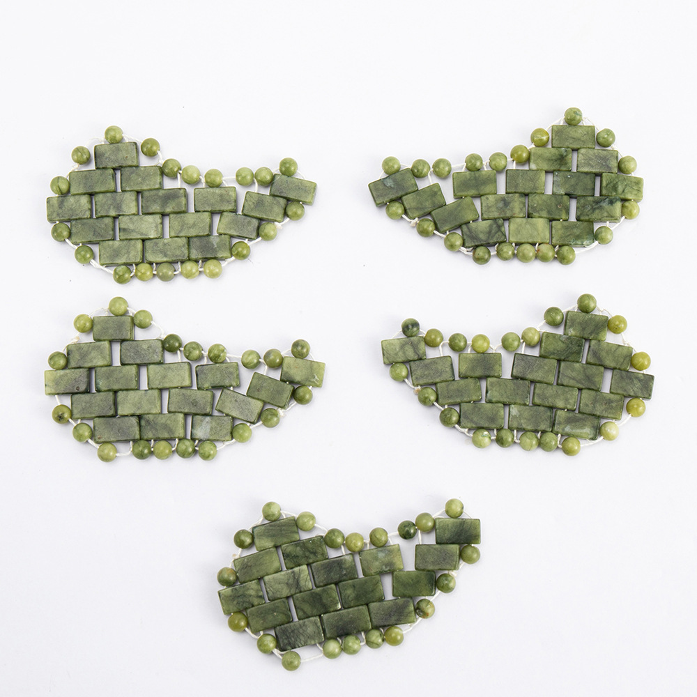 时尚天然玉石眼帘面部眼部养护玉石眼罩按摩器皮肤护理保健美容帘理疗经络冷热敷舒缓工具详情22