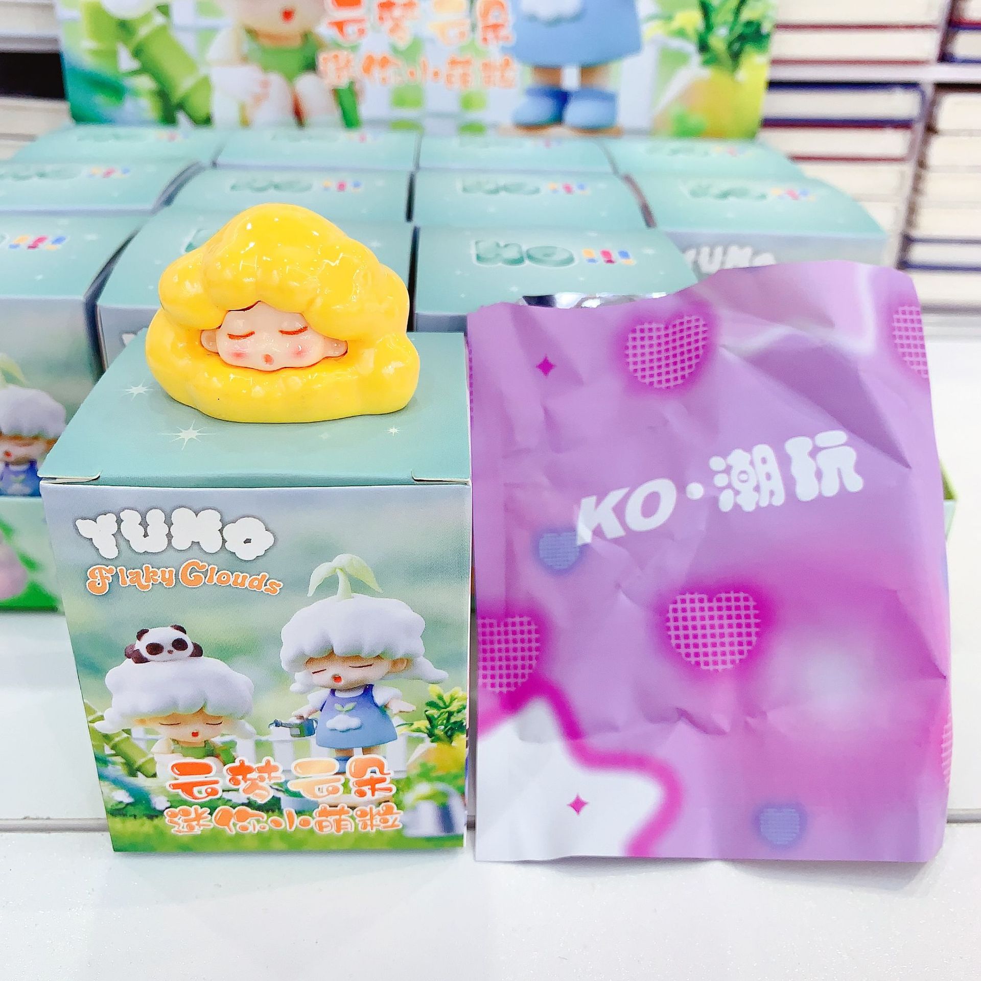 卡通公仔云梦云朵迷你小萌粒树脂热销饰品配件萌粒桌面装饰摆件批详情5