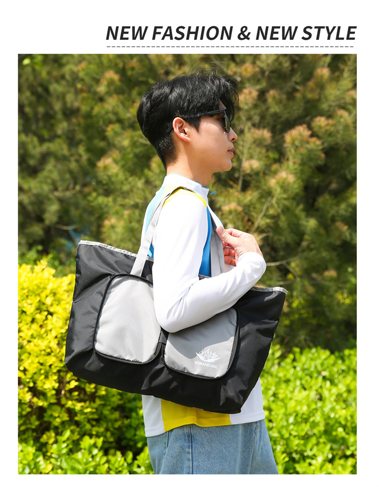 Yitu Warner Heim storage Bag, large-capacity hand-held outdoor picnic bag, cross-border single-shoulder travel bag, fitness bag, luggage bag pic 15