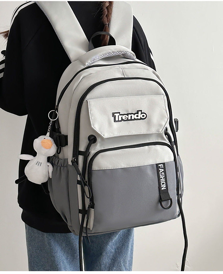 Schoolbag for boys, large capacity, high-end feel, 2025 new style for boys, high school students, backpacks for girls, college students pic 16