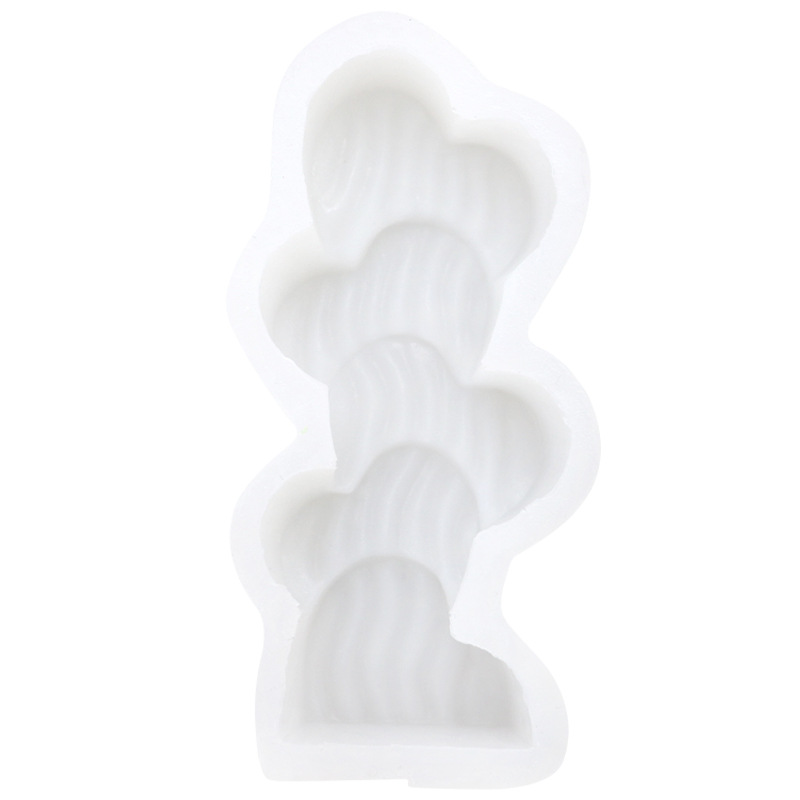 Wholesale cactus resin decoration DIY car aroma diffuser mold food-grade silicone candle mold in stock pic 3
