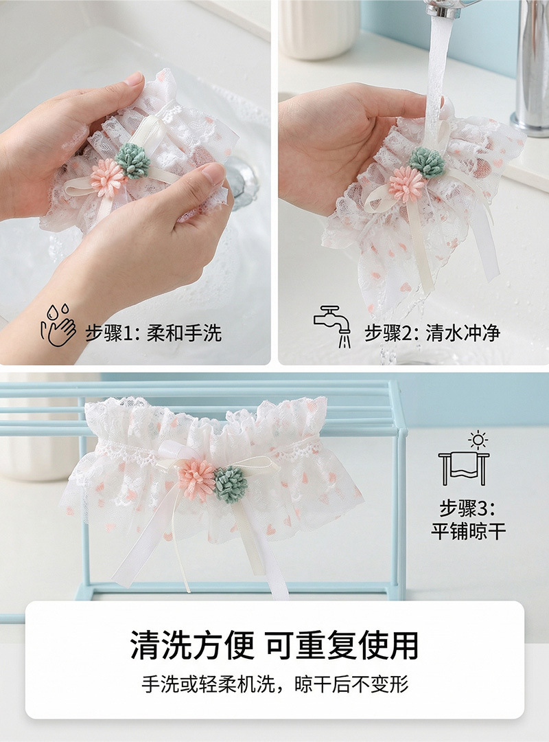 New pet supplies: Cat drool wipes, dog collars, exquisite wooden lace bibs, cute factory direct sales pic 9