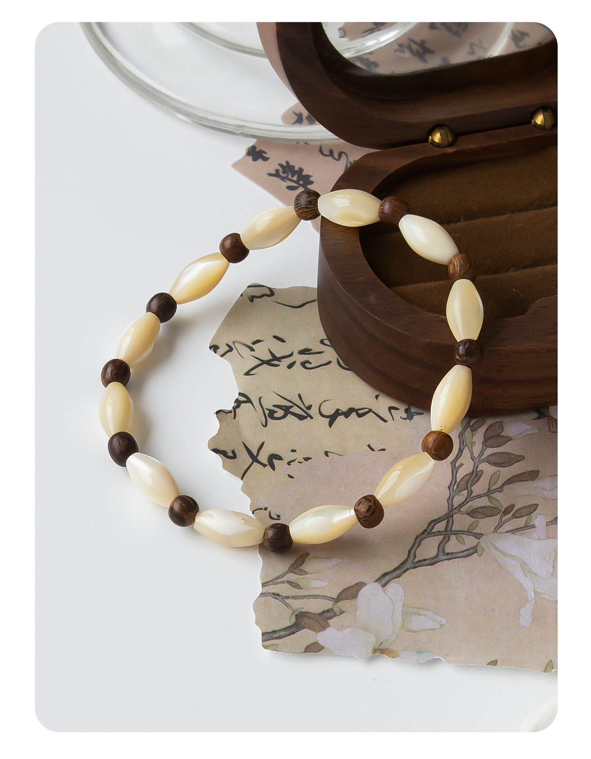 金米粒猫眼石手链手绳新中式沉香风雅 男女百搭潮流男女古风手链详情10