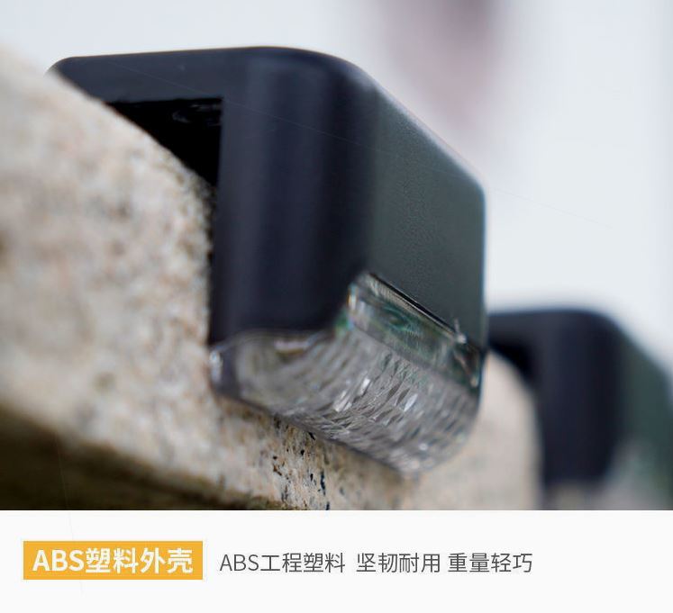 Solar garden lights, decorative lighting fixtures, staircase, household outdoor yard steps, wall lamps, waterproof outdoor sensor lights pic 13