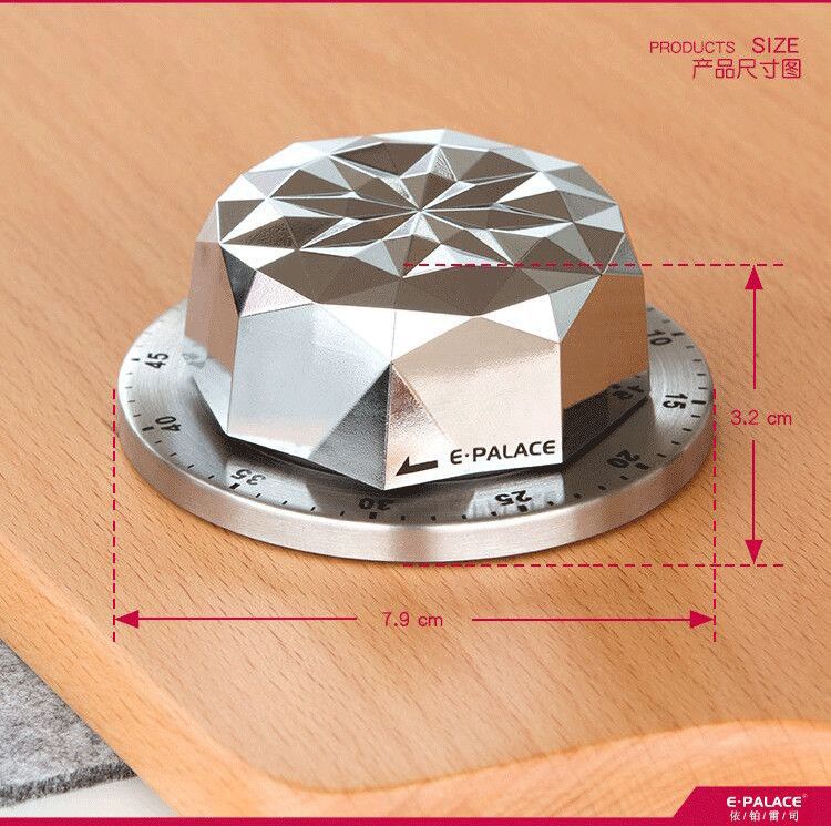 学生计时器提醒器厨房器家用时间管理器磁盘机械式闹钟详情30