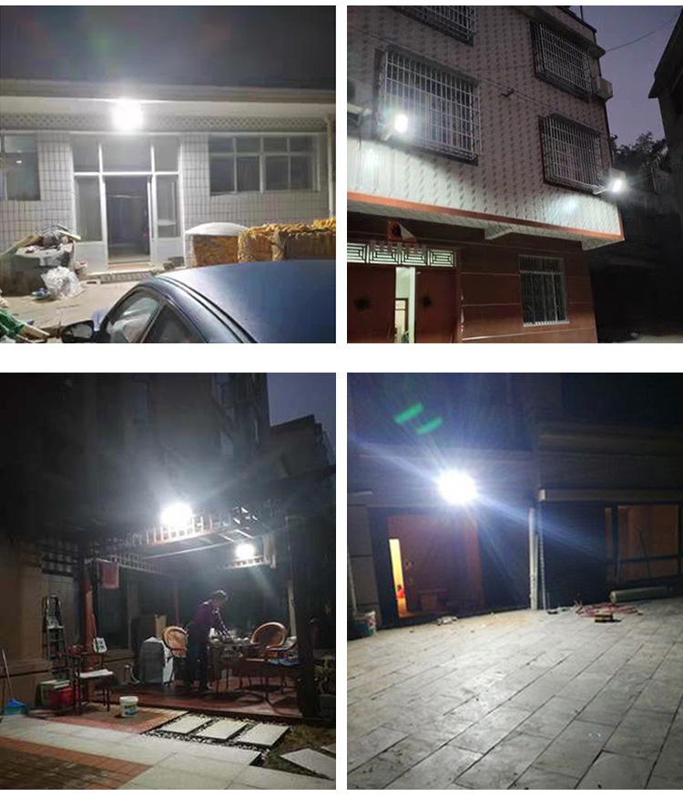 The 2023 new solar-powered outdoor courtyard lamp, the lighting lamp for the yard, the arc-shaped wide-angle floodlight, and the street lamp pic 15