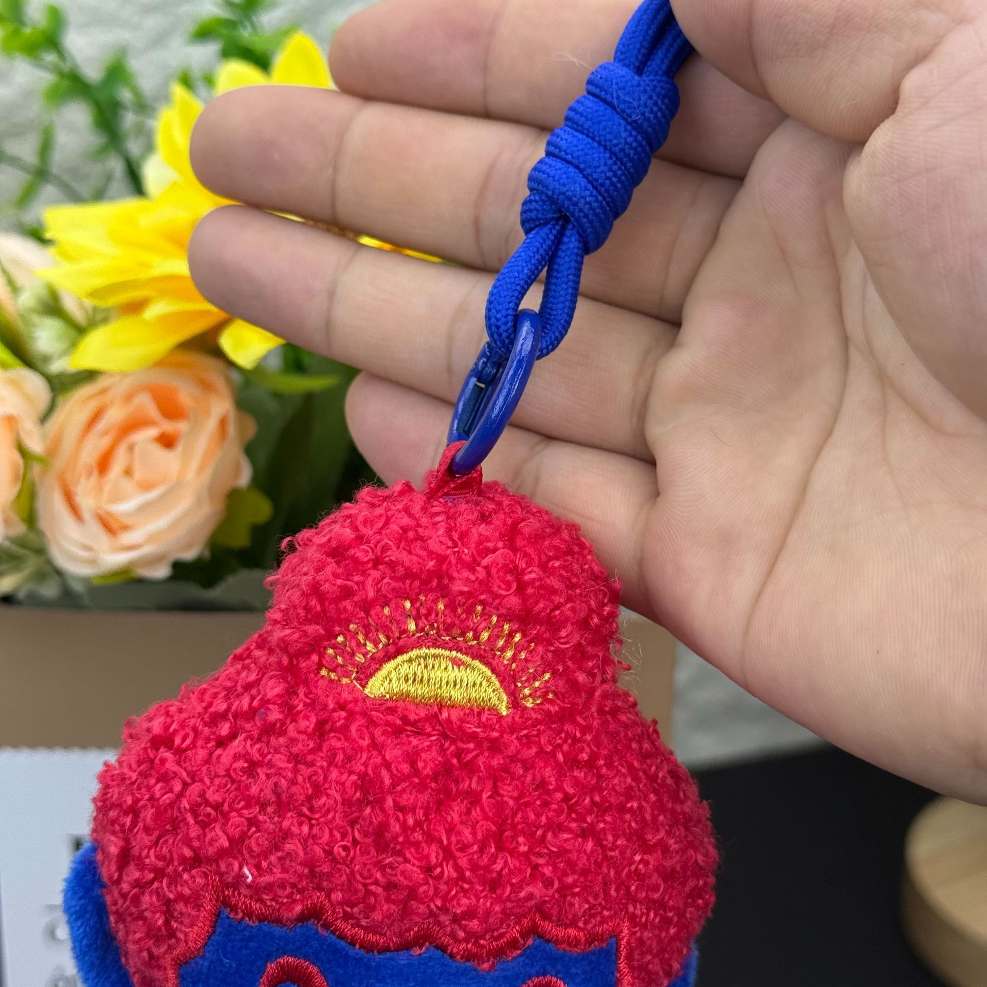 Buddha Xiaoban Lotus Small Buddha Bag Pendant, car pendant, Shanxi Datong cultural and Creative souvenir pendant, plush toy doll pic 6