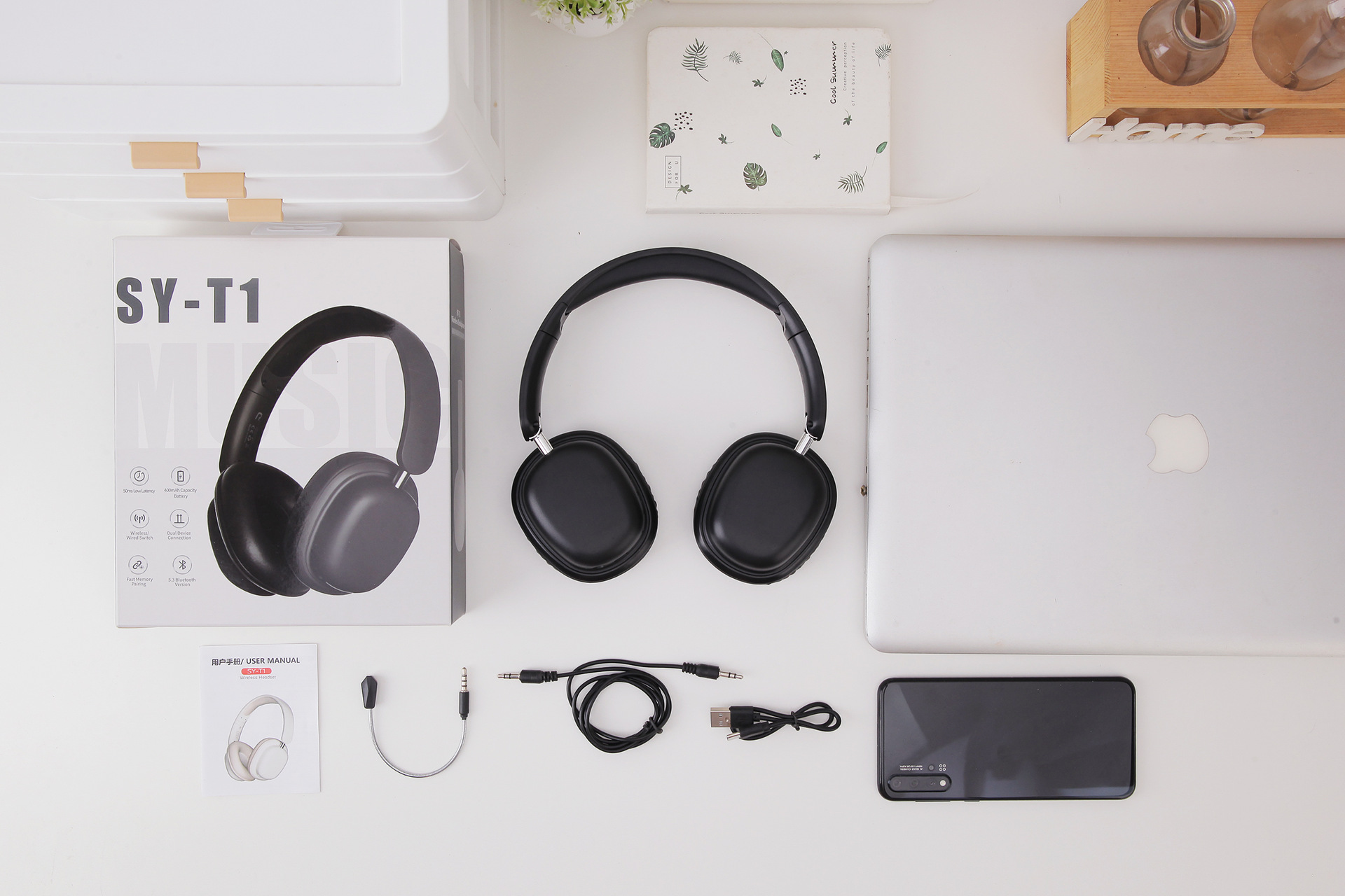 Cross-border new bestseller wireless headphones, Bluetooth gaming headphones, high-battery brand headsets, factory wholesale pic 34