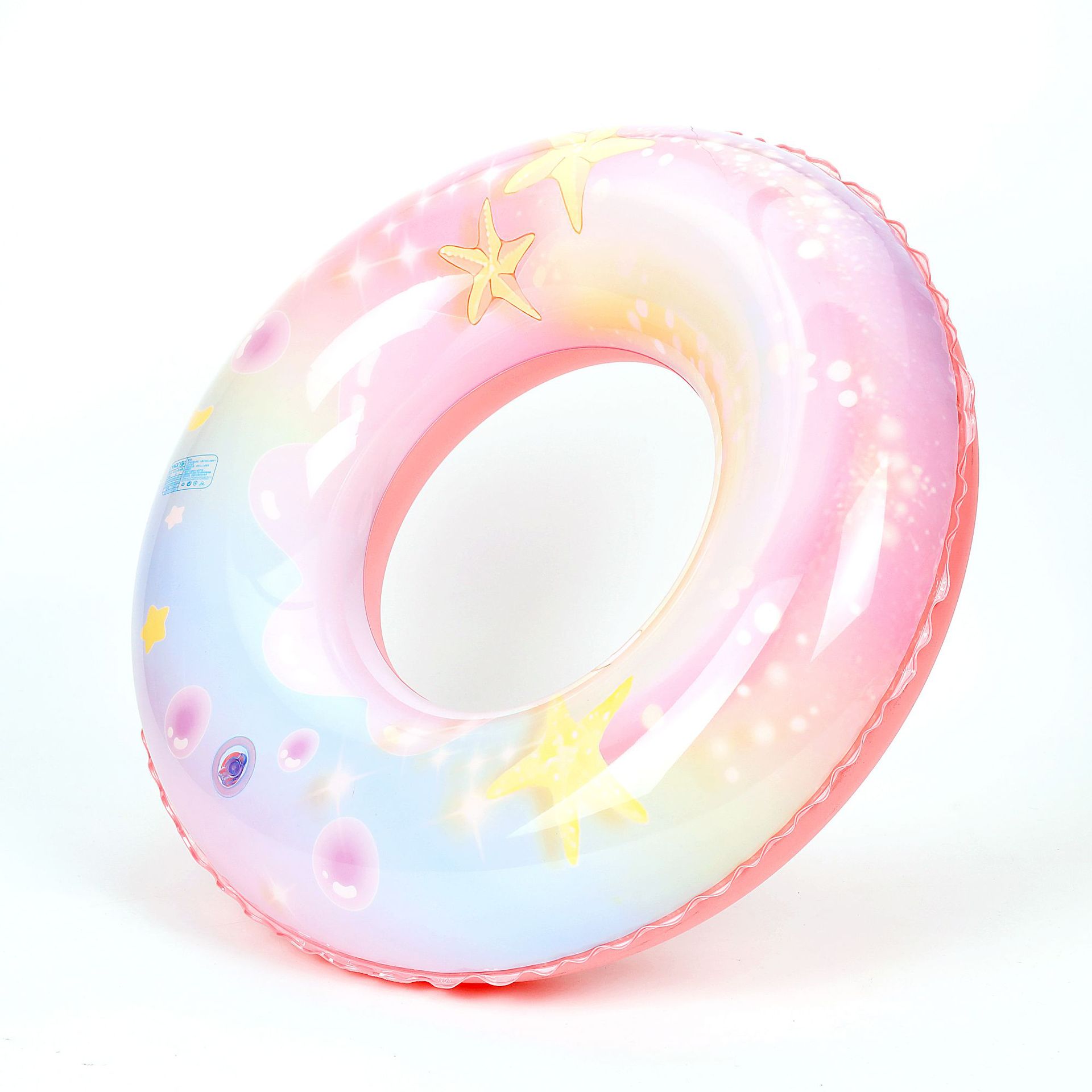 成人游泳圈批发女水上户外充气浮圈加厚带把手救生圈儿童游泳圈详情9