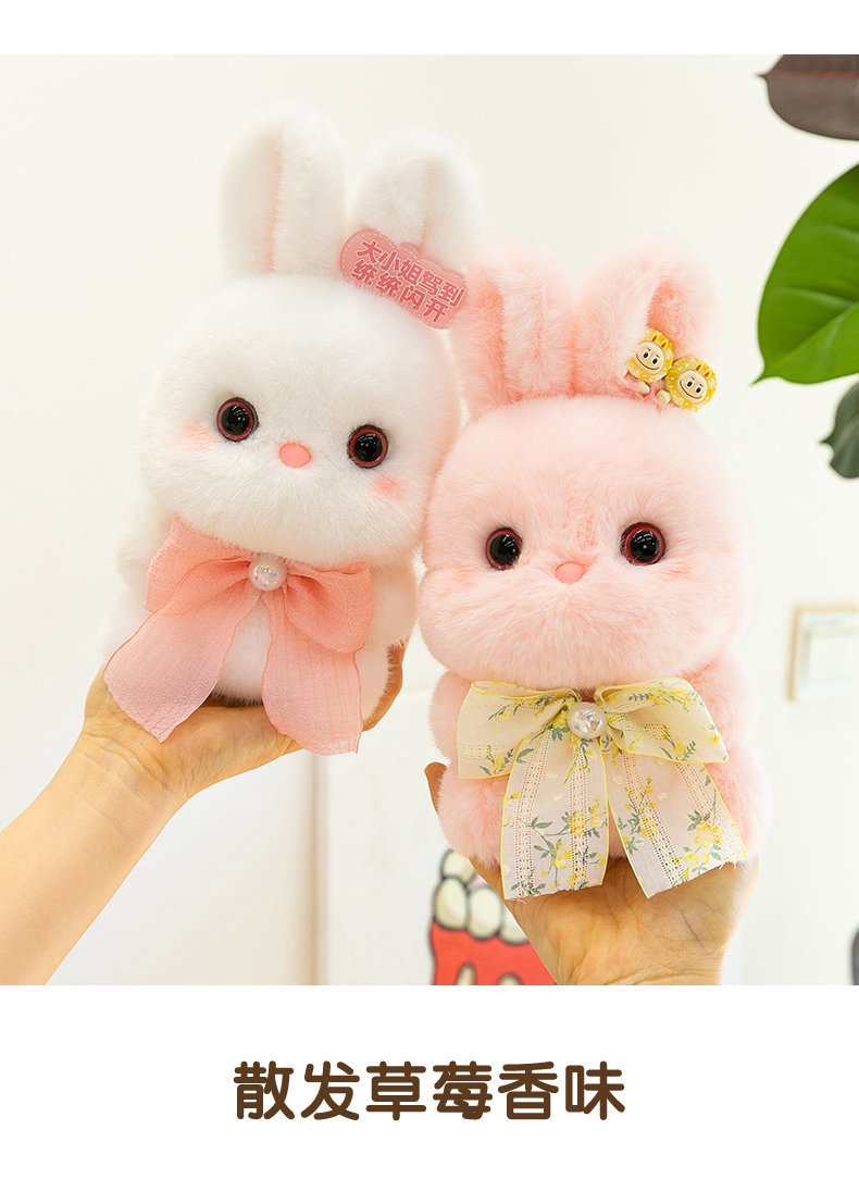 Scented table with small dolls, animal plush toys, toy dolls, computer decorative items, cats, rabbits and penguins pic 18