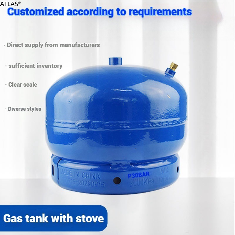 3kg/5kg液化气钢瓶煤气罐户外露营储气罐压力容器外贸专用LPG空瓶详情4