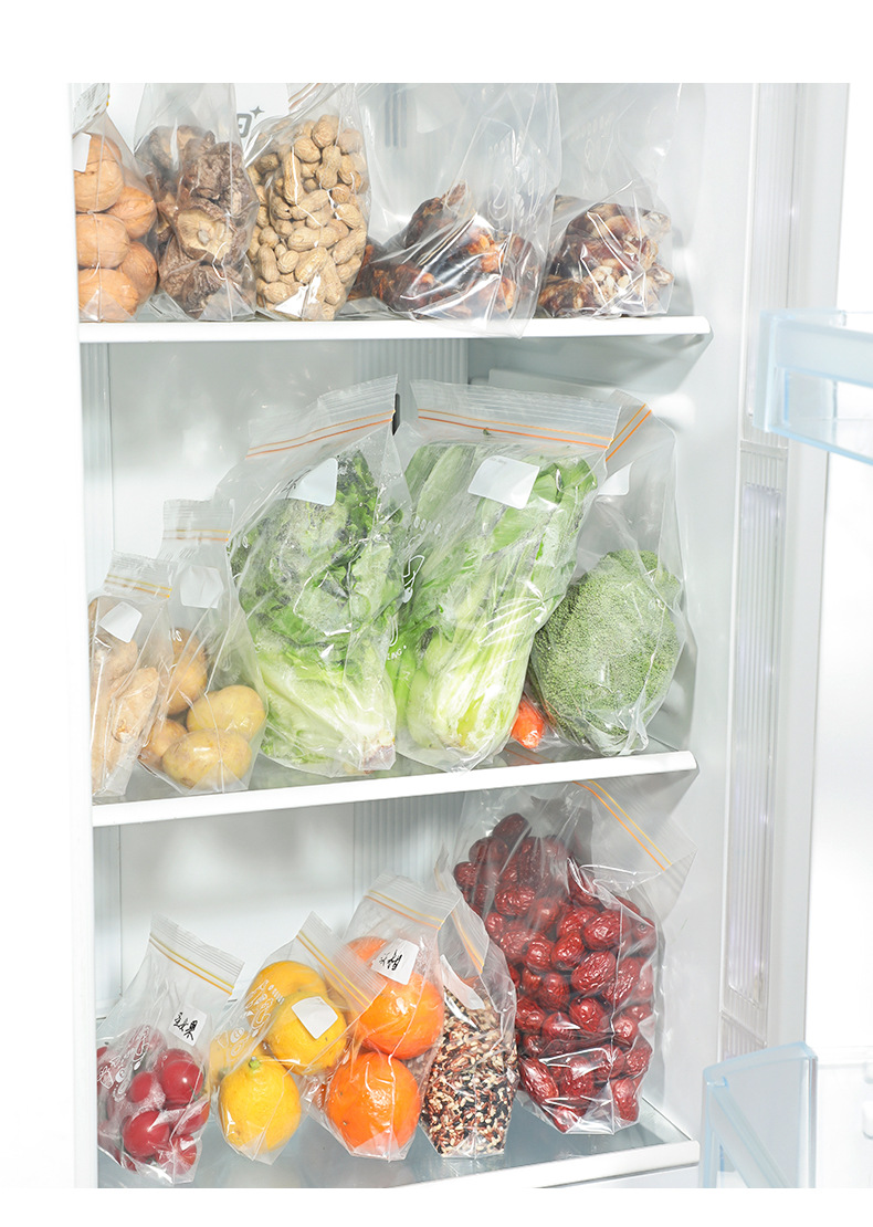 Food sealing bags, household preservation bags, self-sealing bags for freezing, plastic sealing bags for refrigerators, food portioning bags, food bags pic 14