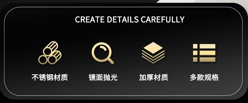 不锈钢勺子家用吃饭汤勺长柄甜品圆尖勺酒店1010西餐具牛排刀叉勺详情2