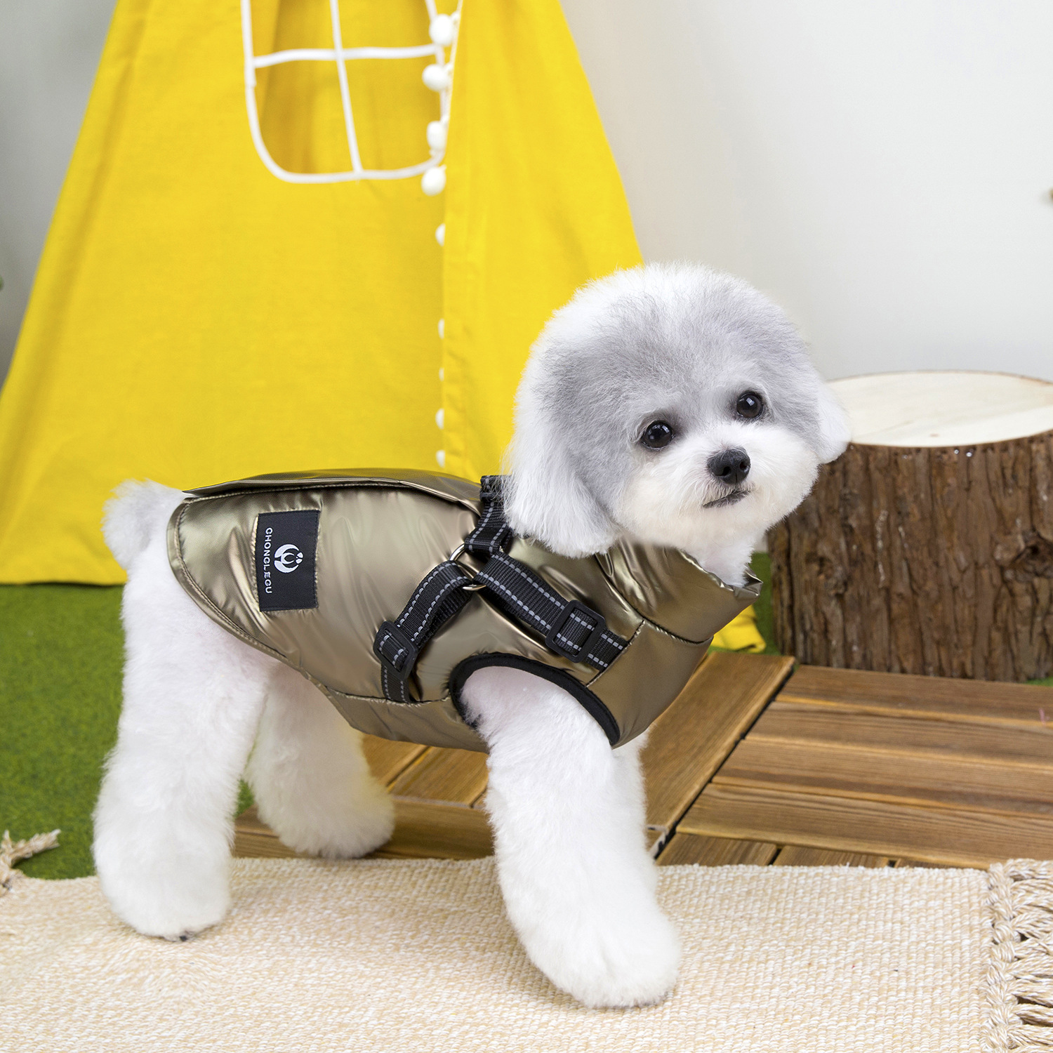 工厂家直销新款宠物衣服秋冬季保暖防风防水犬用户外宠物穿戴详情9