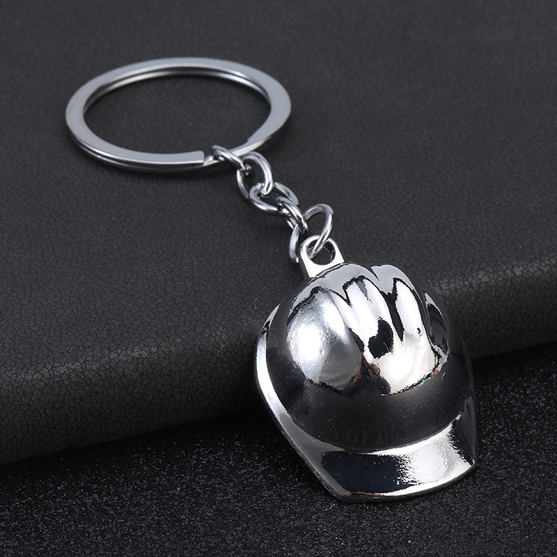 Cross-border best-selling safety helmets, keychains, creative and practical helmets, and new, unique and special department store promotional small gifts pic 7