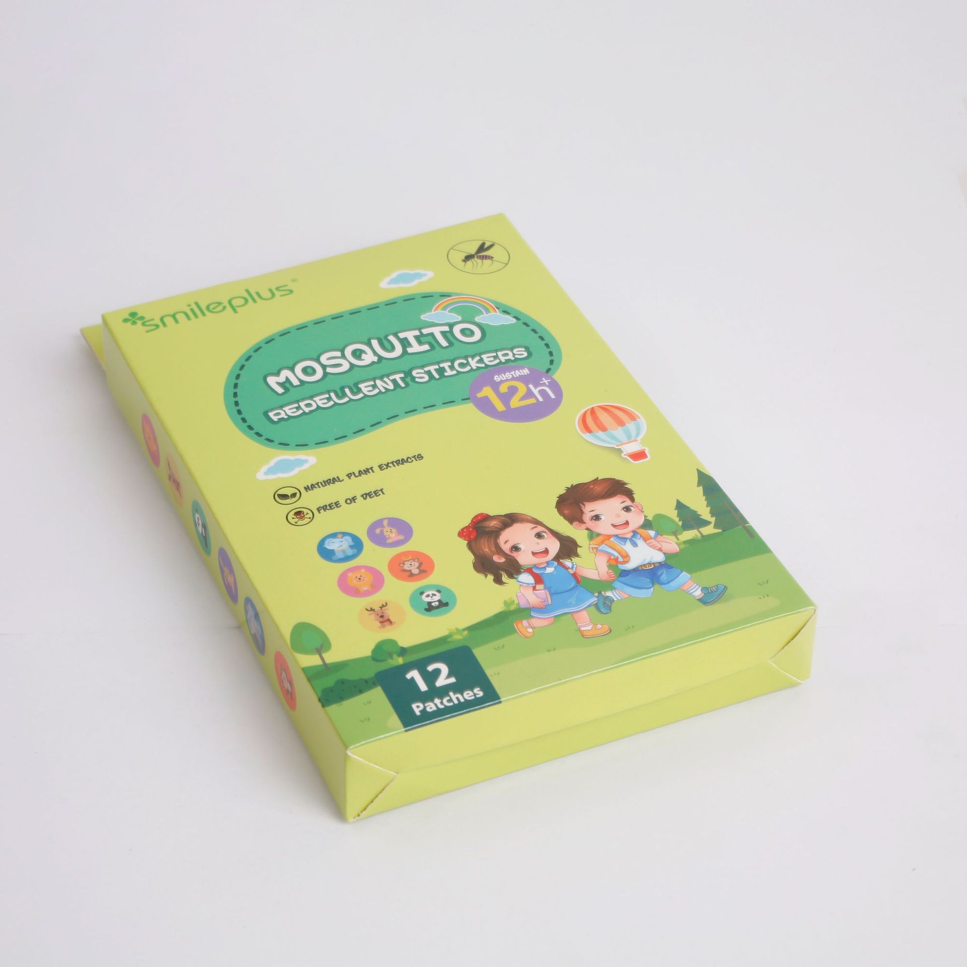 New summer outdoor plant essential oil cartoon non-woven fabric mosquito repellent stickers for cross-border factory direct sales only pic 2