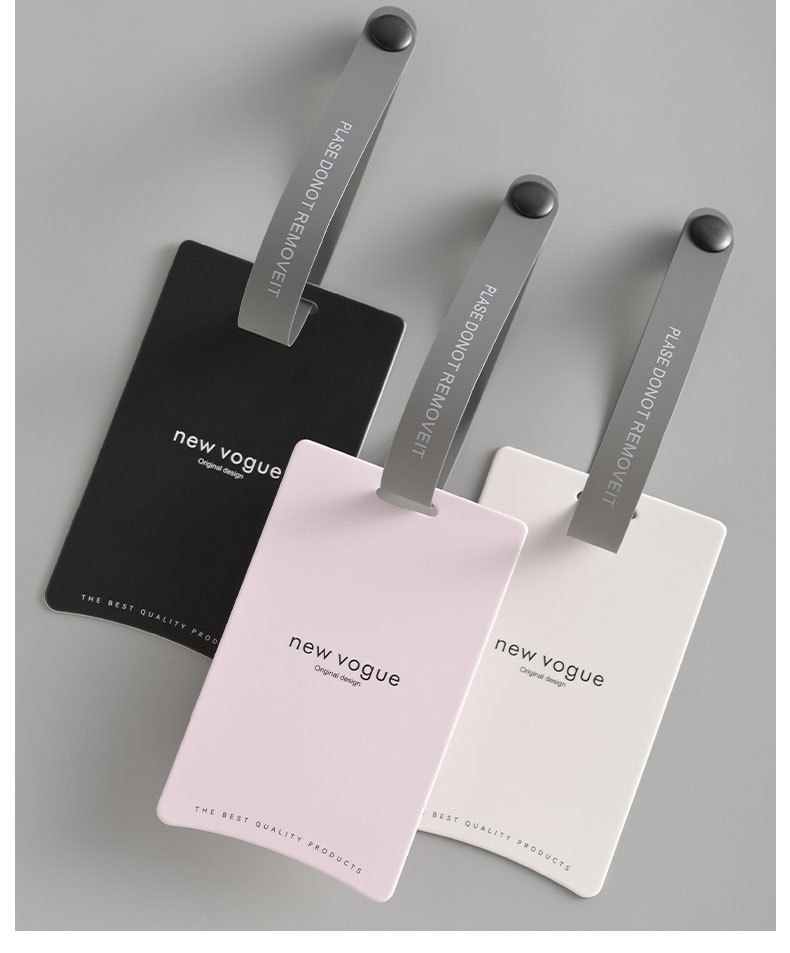 简约新款高级防拆扣挂牌定制服装吊牌LOGO男女装定做衣服标签现货详情13