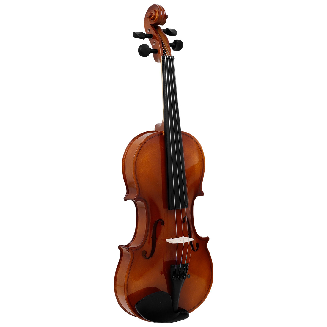 Multi-functional violin set: bow, case, shoulder rest, tuner, rosin, strings, chin rest, fingerboard, stickers, guitar stand, door handle, gloves, storage, suitable for saxophone pic 7