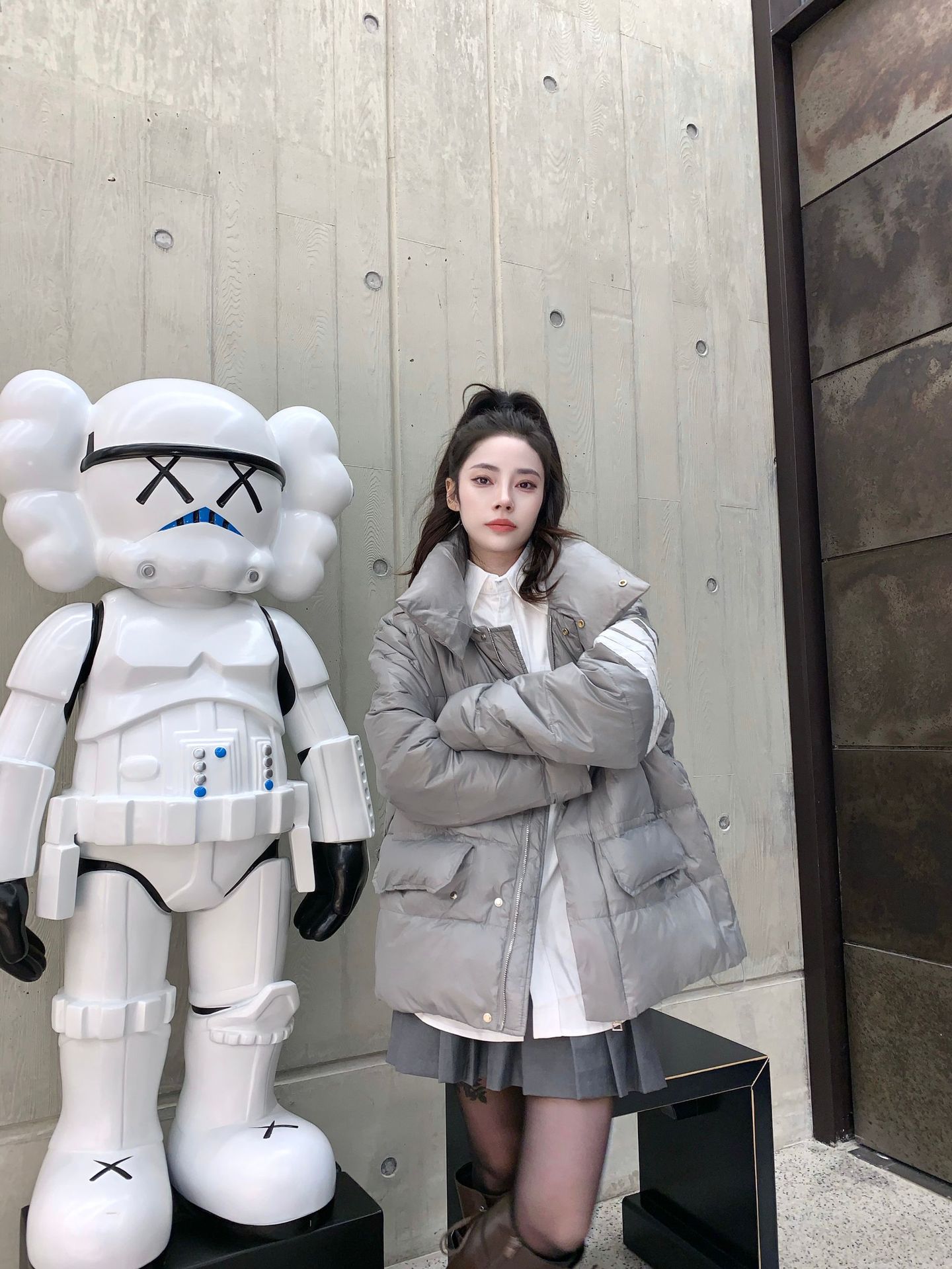 TB Women's classic winter four-bar down jacket, a trendy, fashionable, casual and versatile down jacket for both men and women pic 16